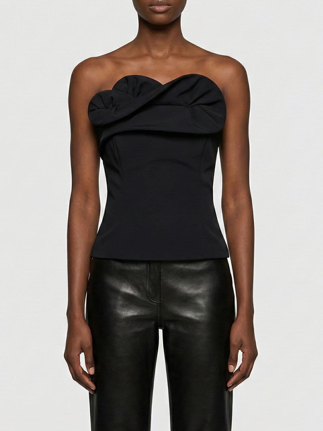 Magda Butrym Virgin Wool and Silk Top