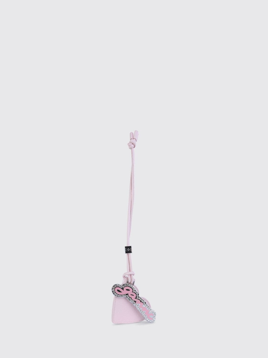Ganni Faux Leather Keychain