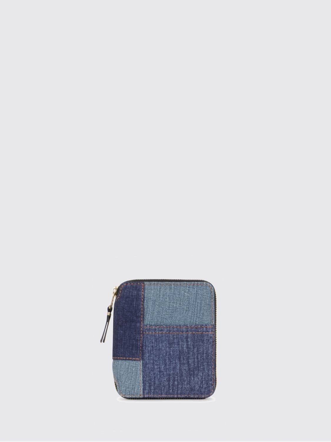 Comme Des Garçons Wallet Patchwork Denim Wallet