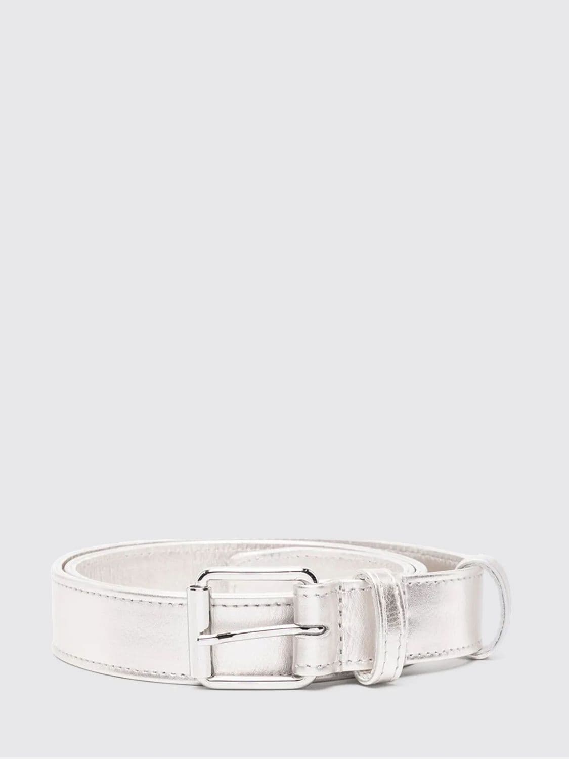 Comme Des Garçons Wallet Belt in Laminated Leather
