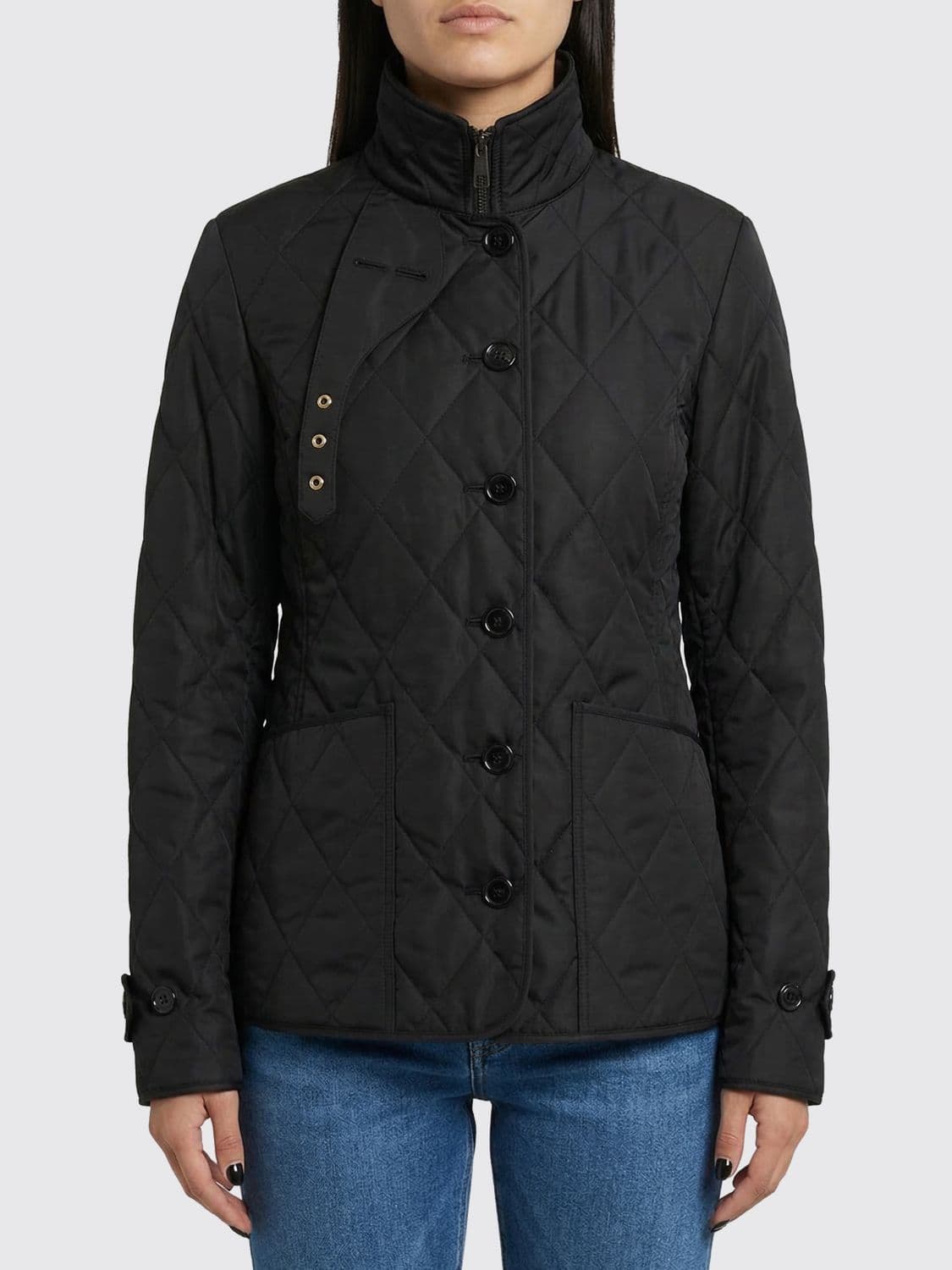 Burberry Nylon Quilted Jacket
