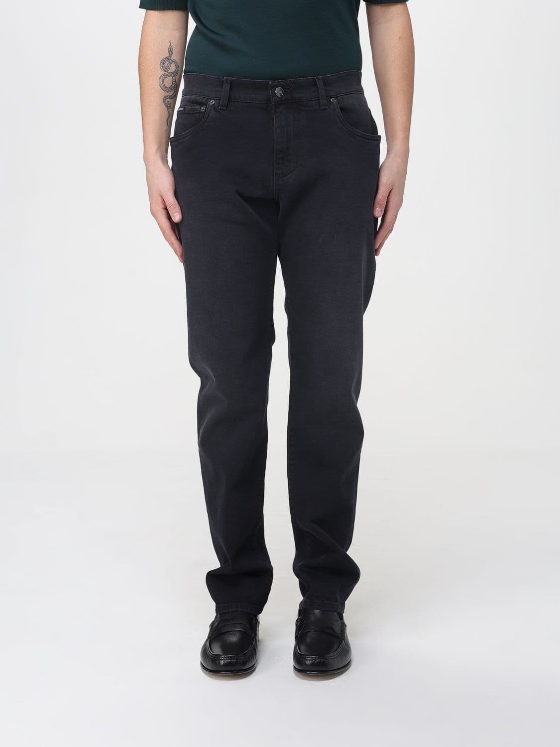 Dolce & Gabbana Slim Fit Stretch Denim Jeans