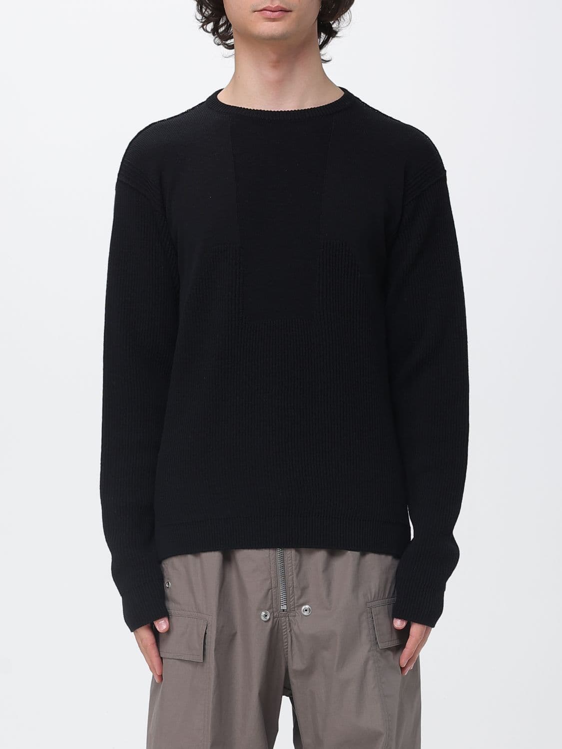 Rick Owens Cotton Crew Neck Pullover · M