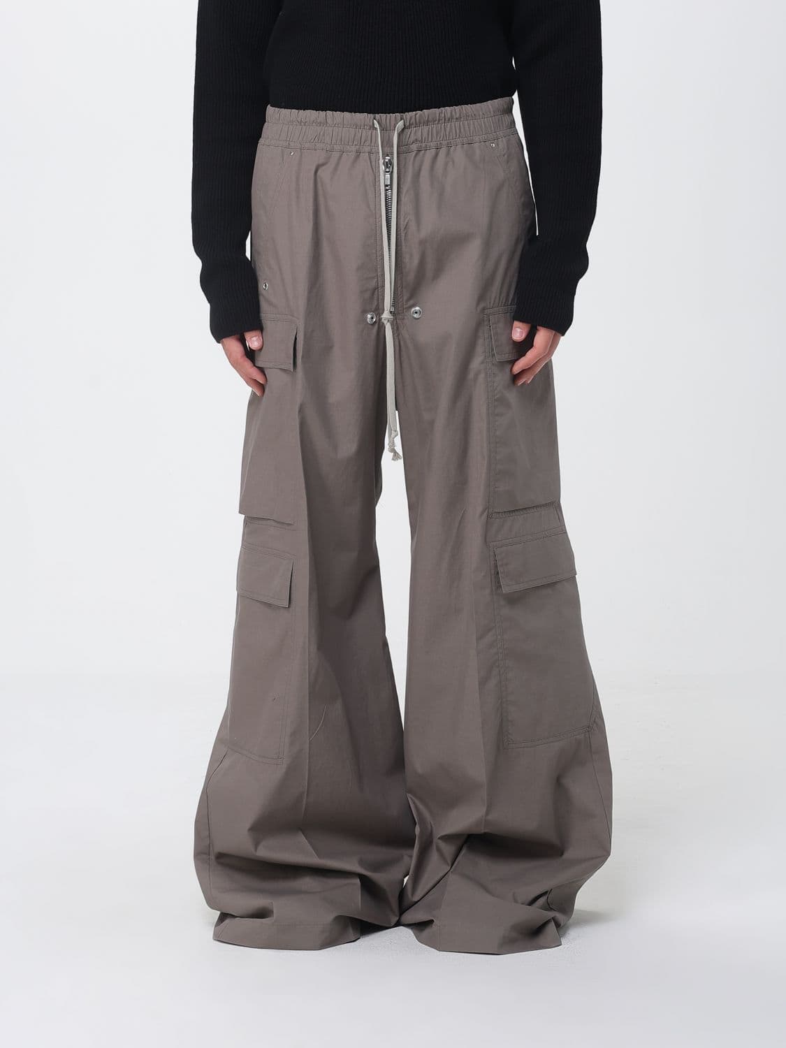 Rick Owens Cotton Cargo Pants