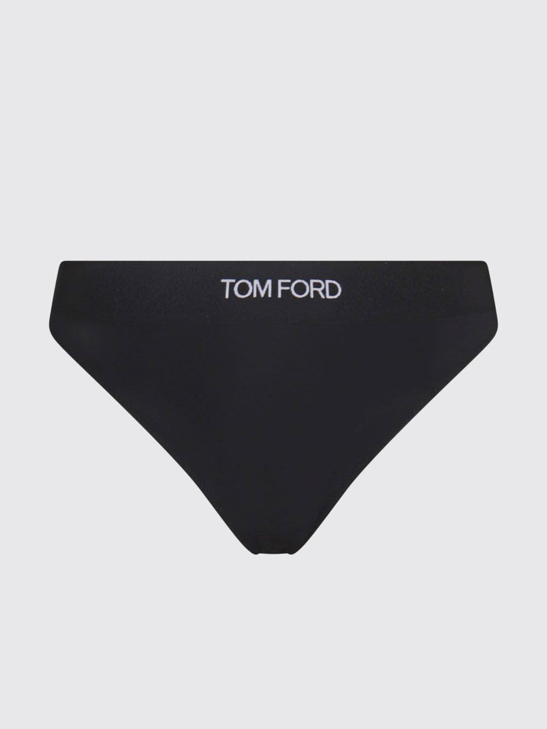 Tom Ford Modal Thong with Jacquard Logo