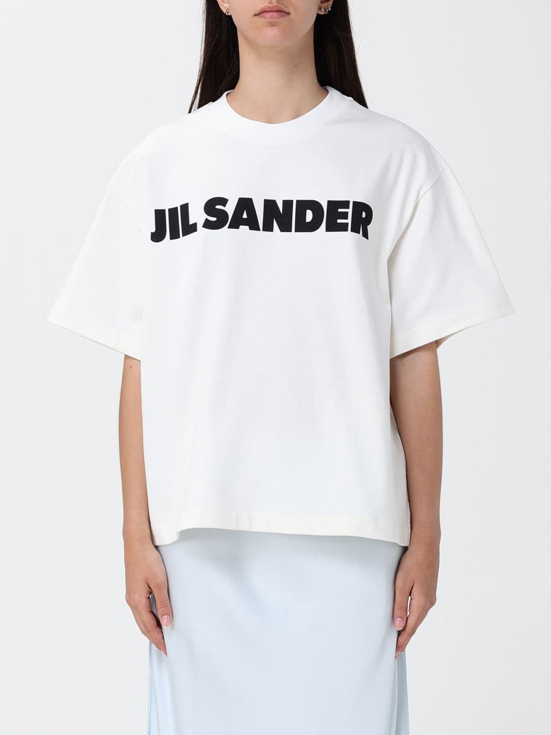 Jil Sander Cotton T-Shirts with Logo