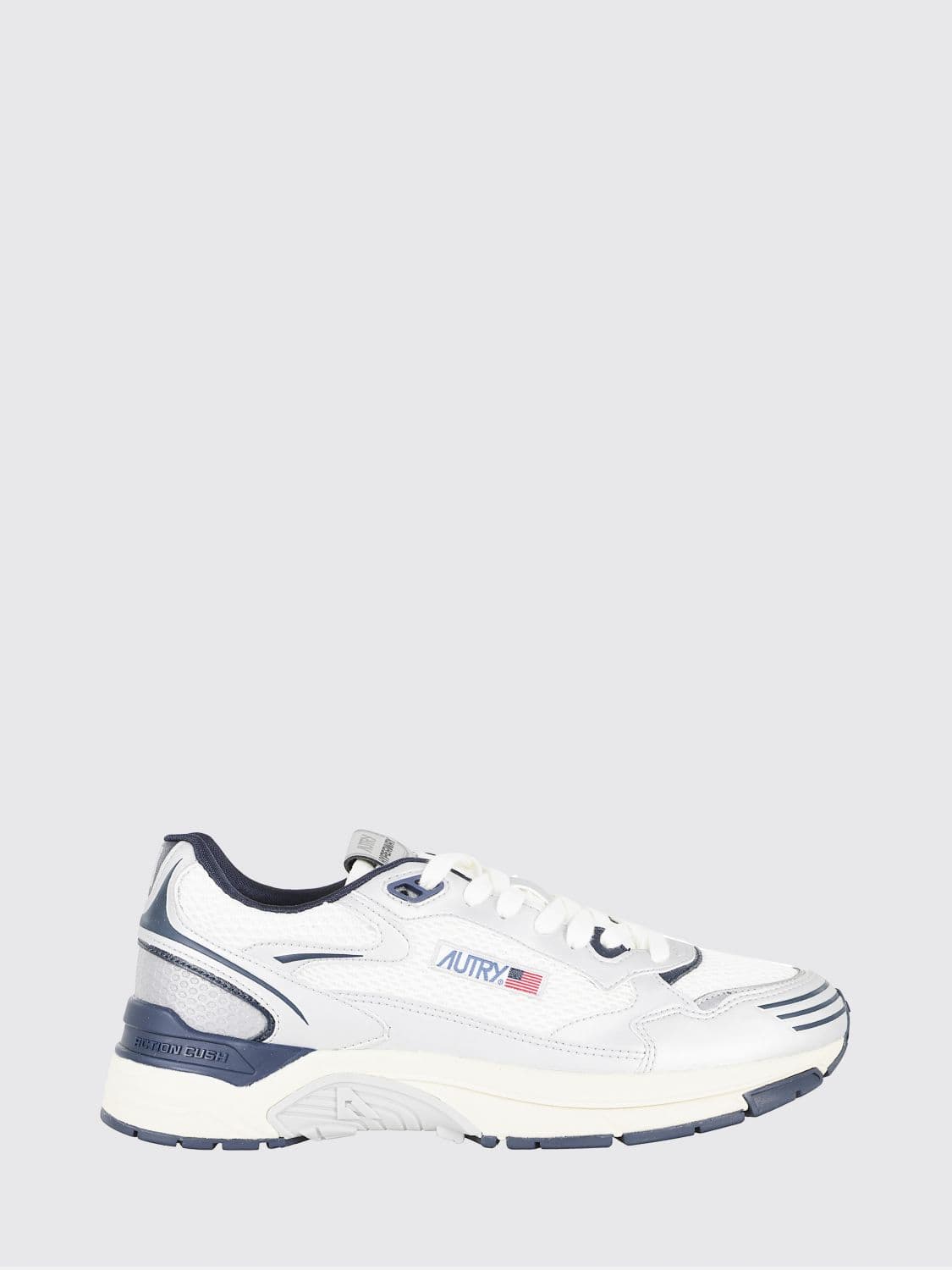 Autry Hyperway Sneakers in Synthetic Leather and Mesh