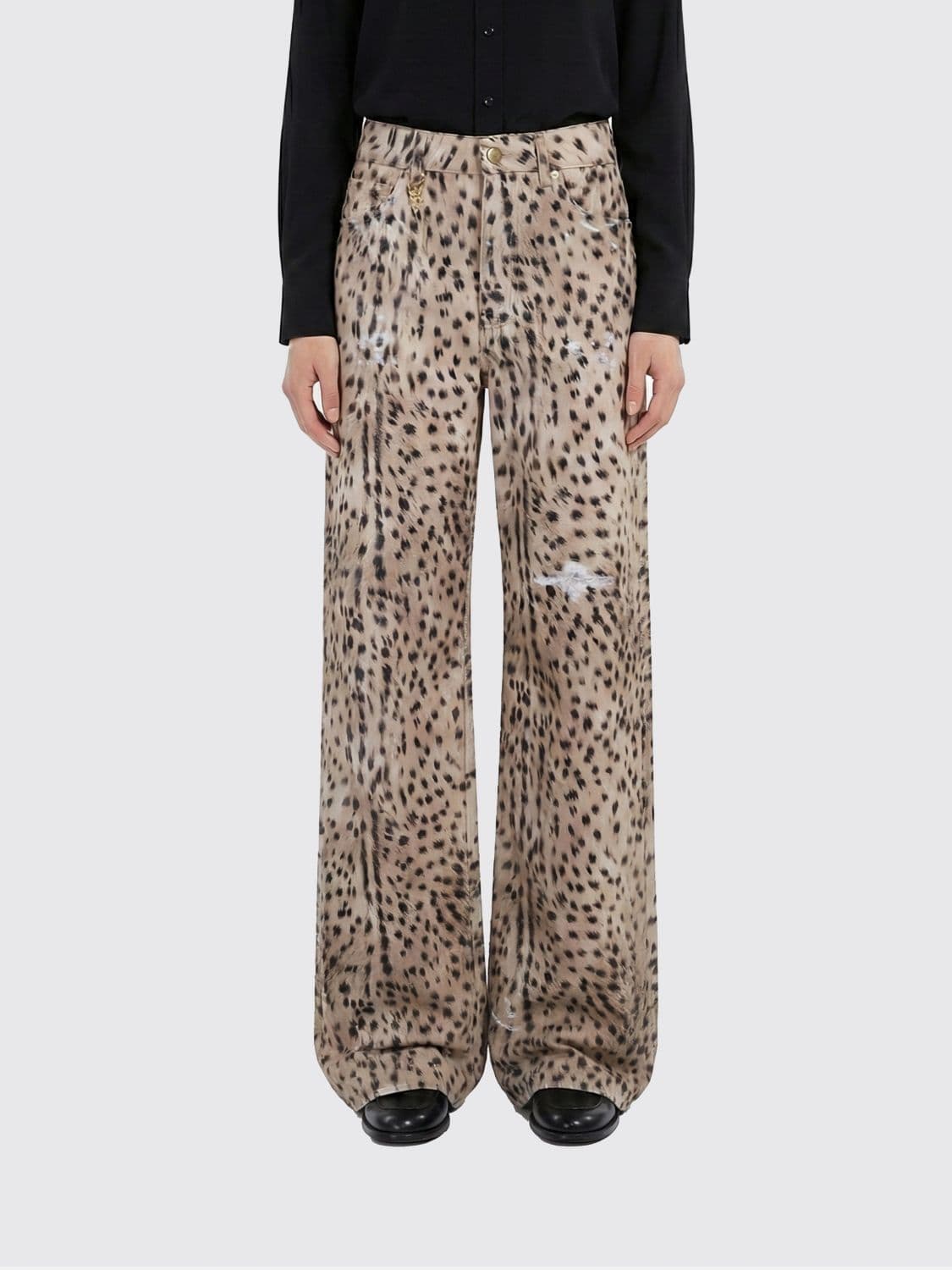 Amiri Deer Carpenter Animalier Jeans
