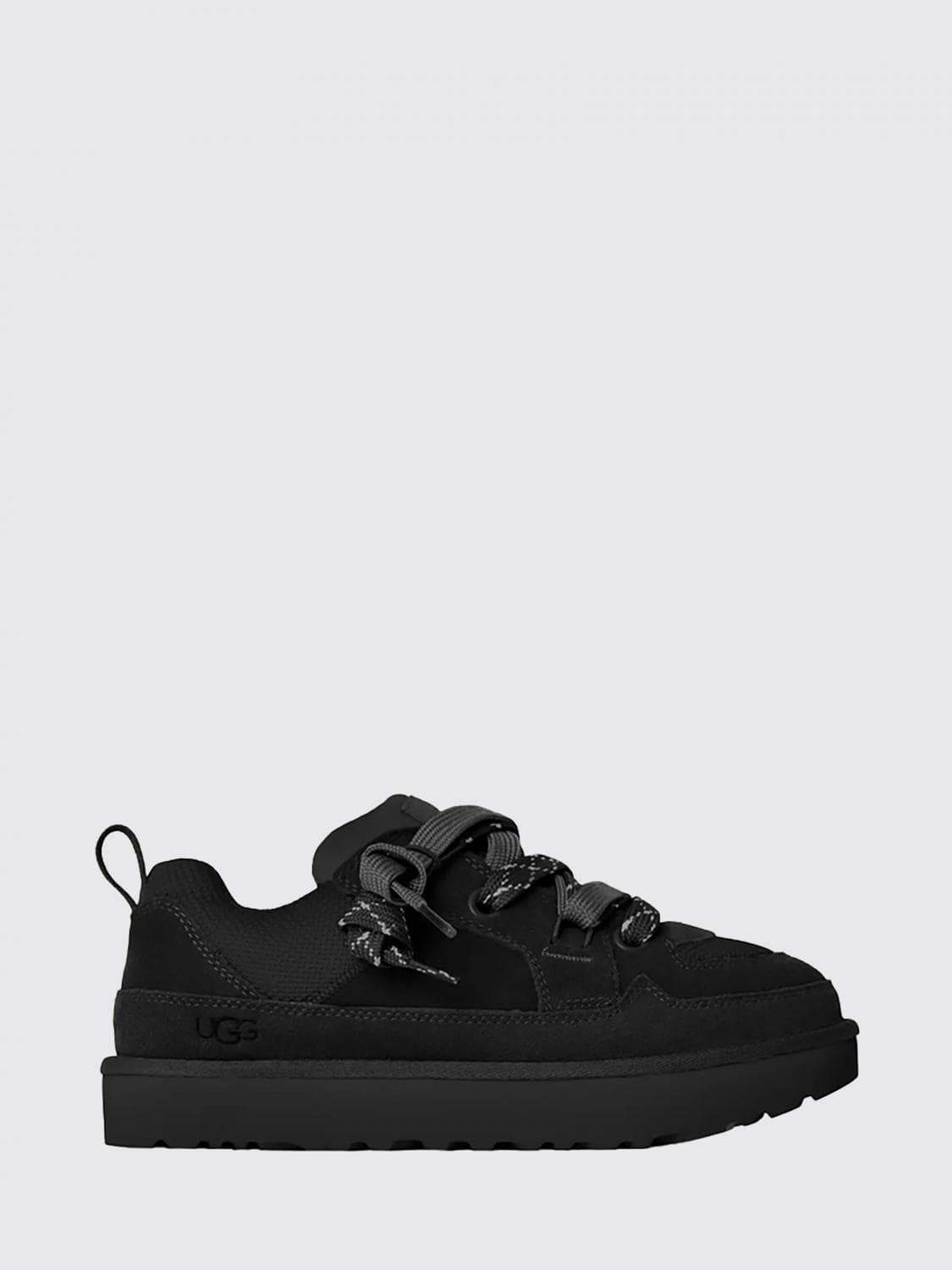 Ugg Lo Lowmel Suede and Mesh Sneakers