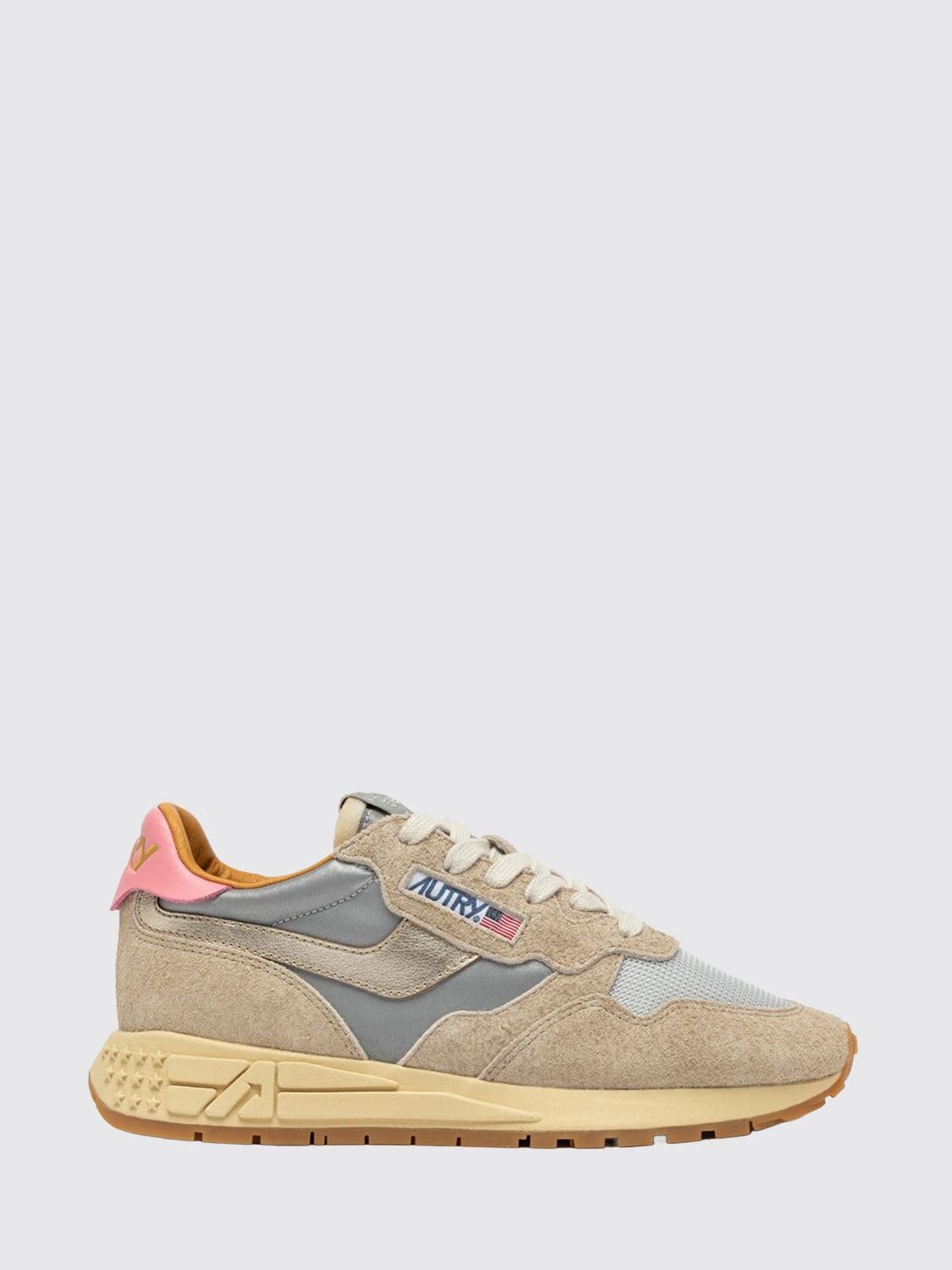 Autry Reelwind Suede and Nylon Sneakers