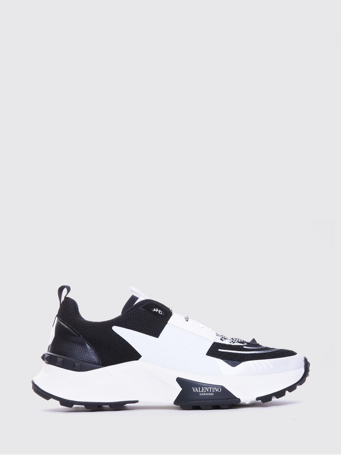 Valentino Garavani True Act Mesh and Rubber Sneakers