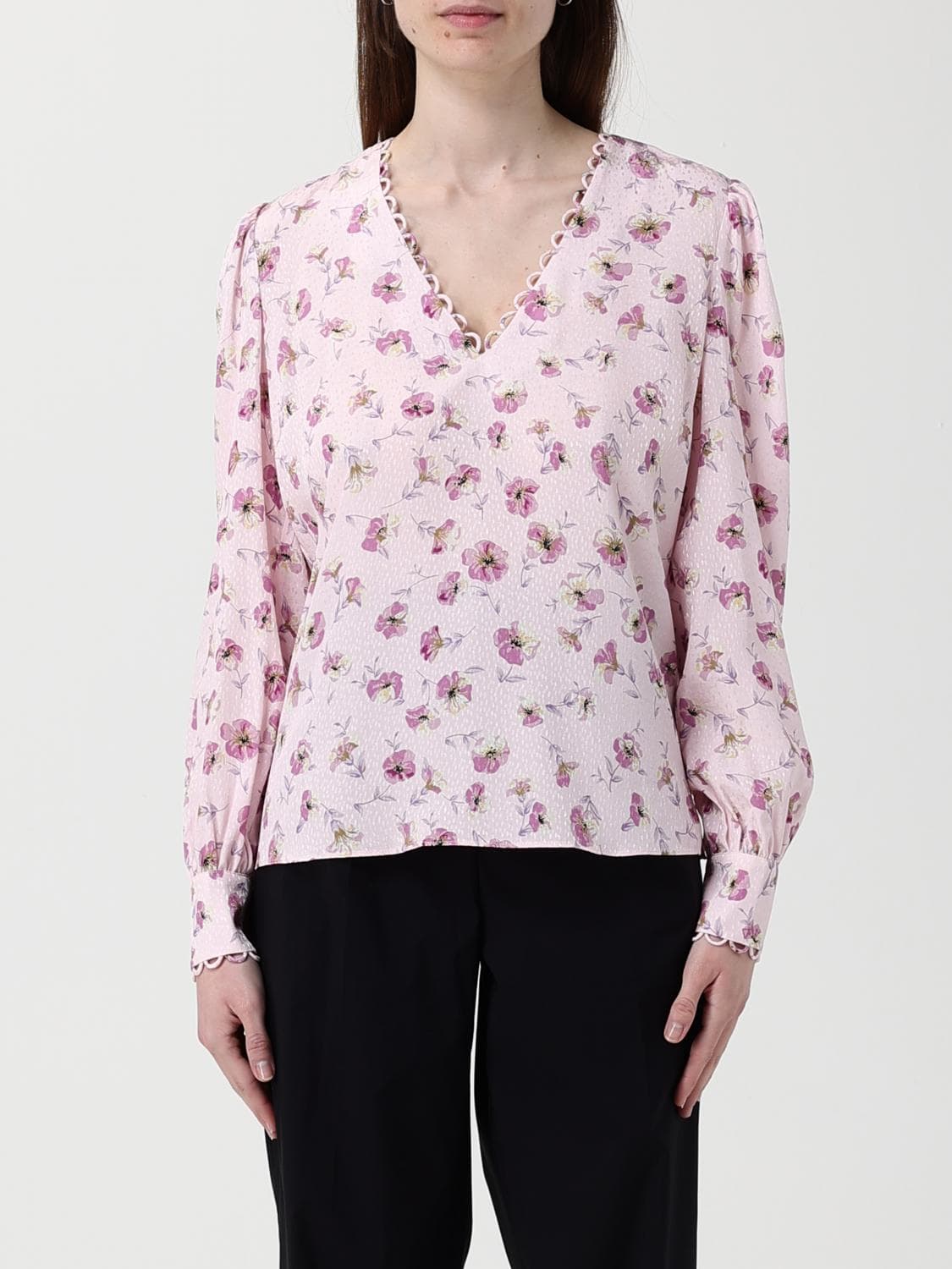 Twinset Floral Viscose Blouse