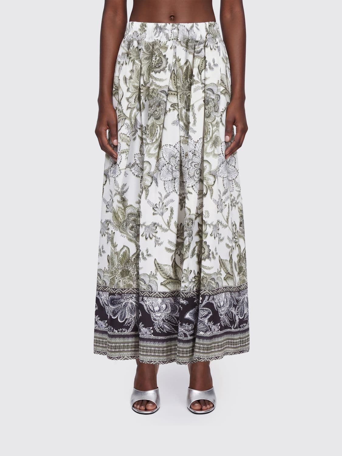 Fay Printed Viscose Skirt
