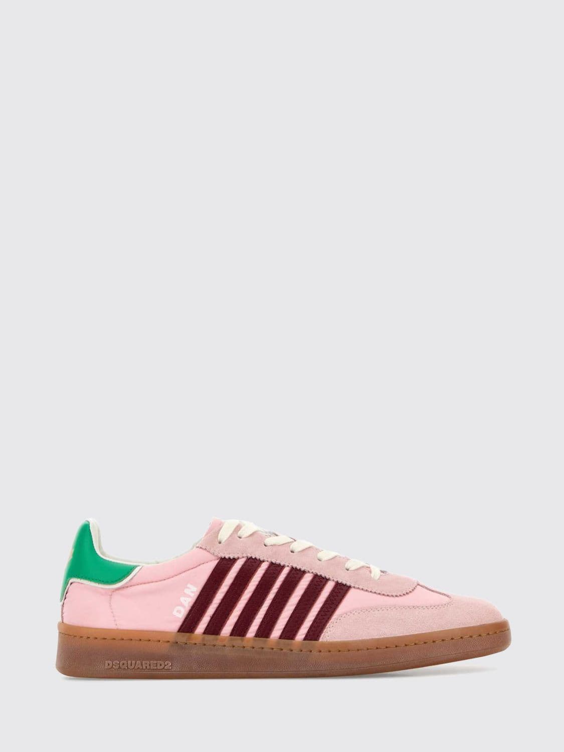 Dsquared2 Boxer Sneakers in Suede and Nylon