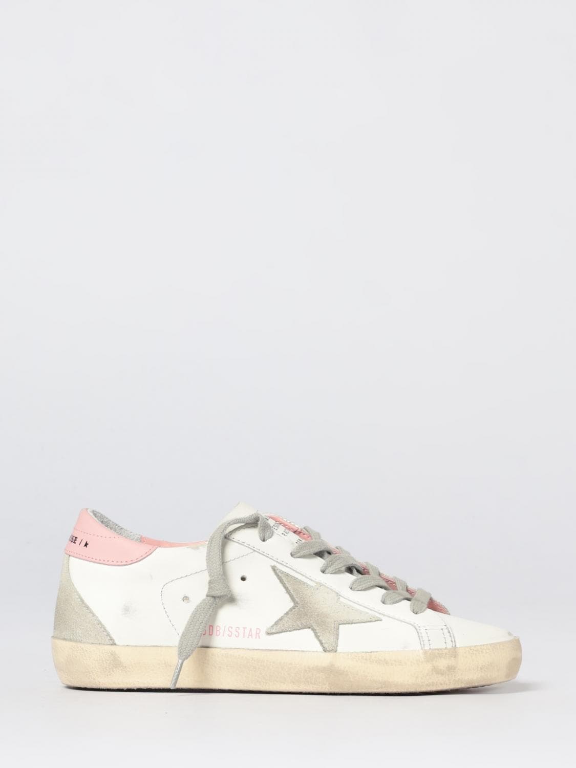 Golden Goose Super-Star Sneakers in Used Leather · 35