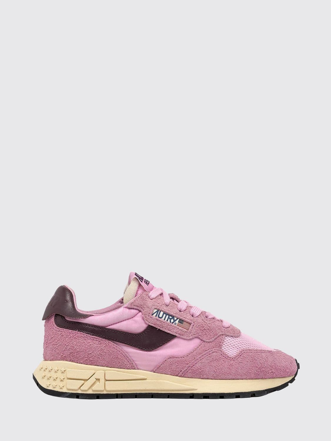 Autry Reelwind Suede and Nylon Sneakers