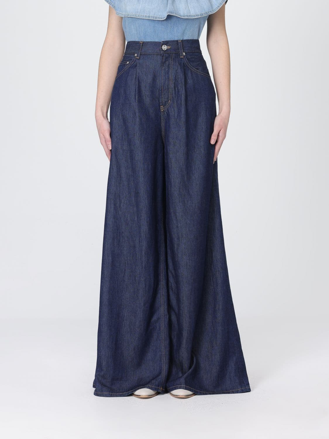 Dondup Wide Leg Jeans