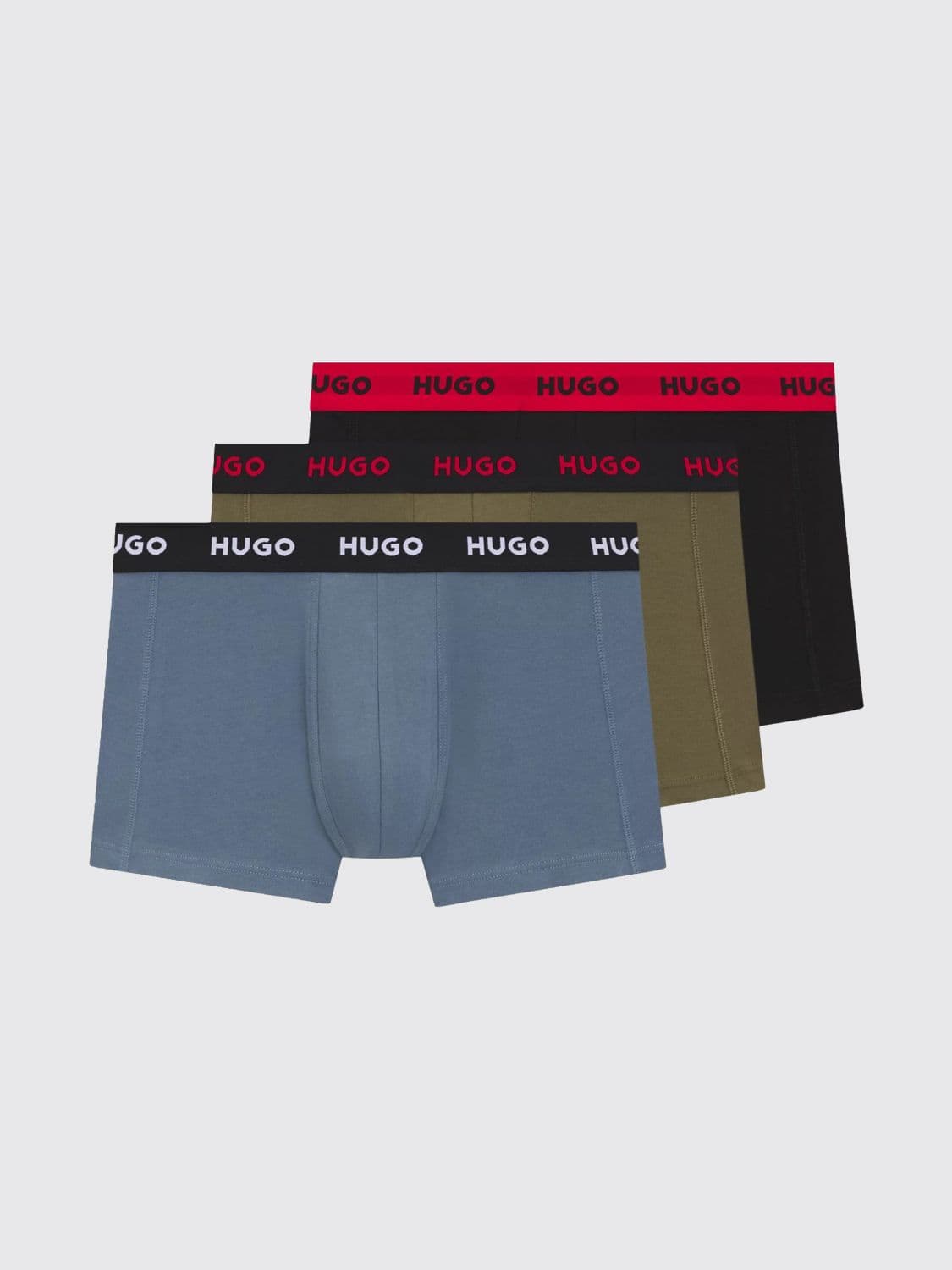 Hugo Set of 3 Stretch Cotton Boxer Shorts