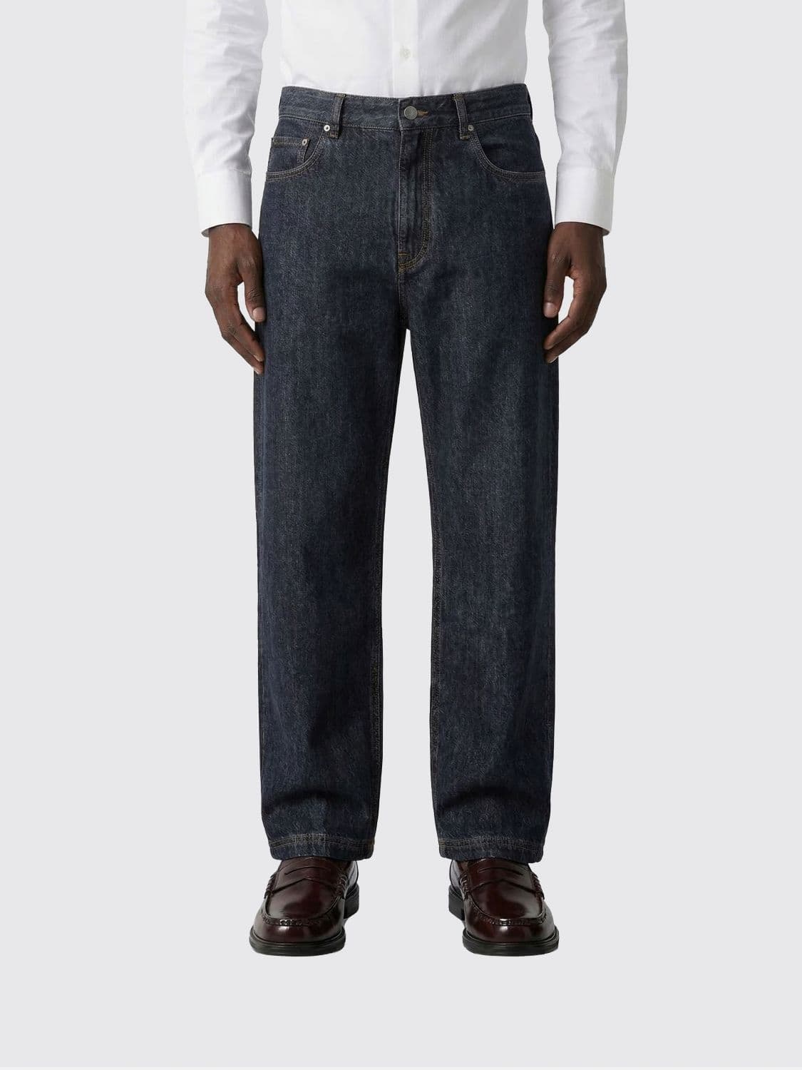 Fendi Regular Fit Cotton Denim Jeans