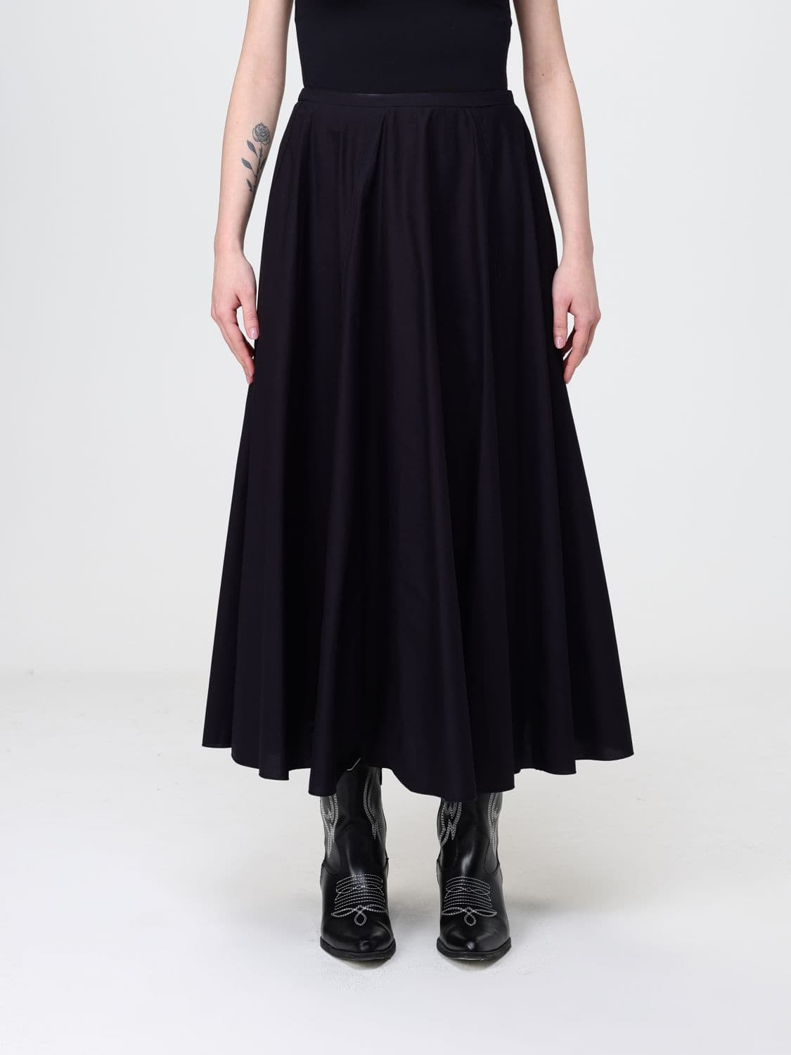 Forte Forte Cotton Full Skirt
