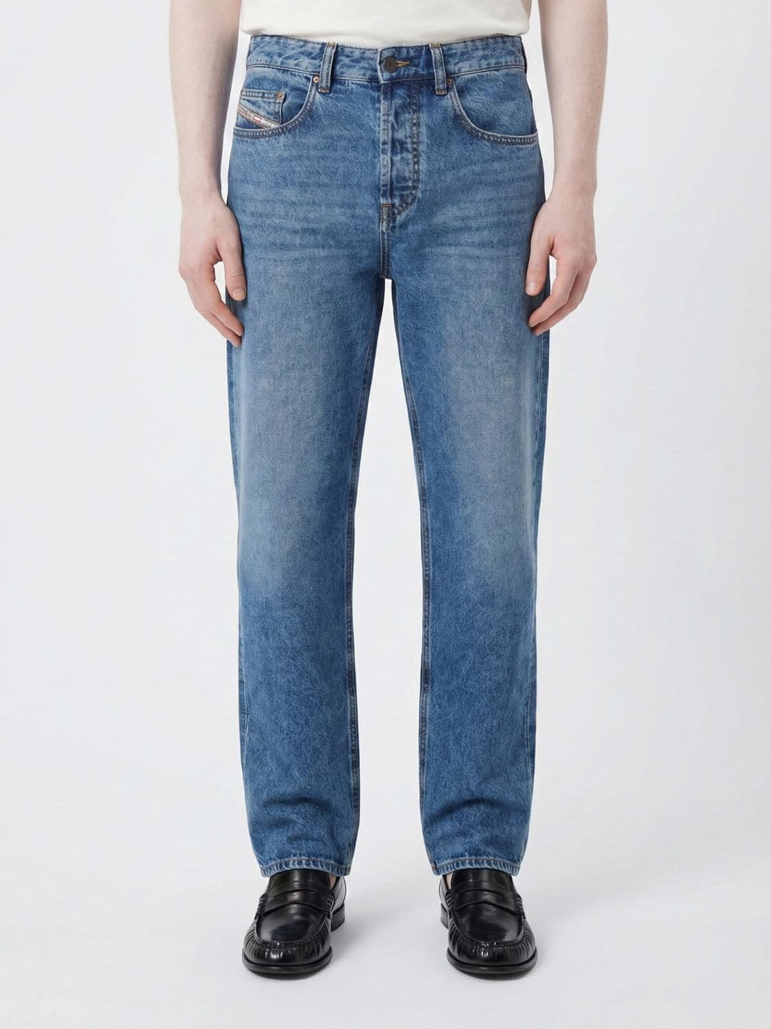 Diesel D-Macro Straight Jeans in Denim