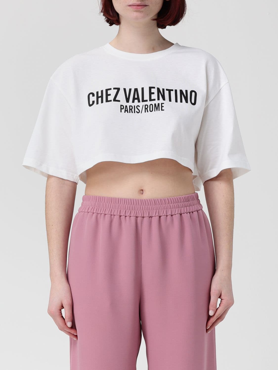 Valentino Cotton T-Shirts Chez
