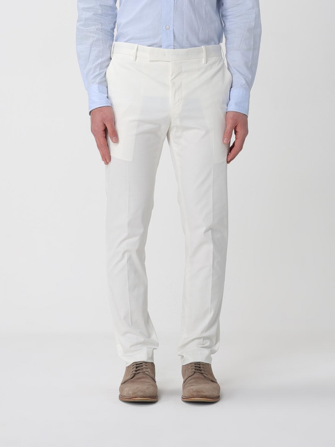 Pt Torino Gabardine Tailored Trousers