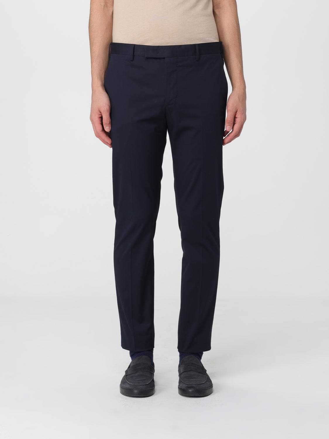 Pt Torino Gabardine Tailored Trousers