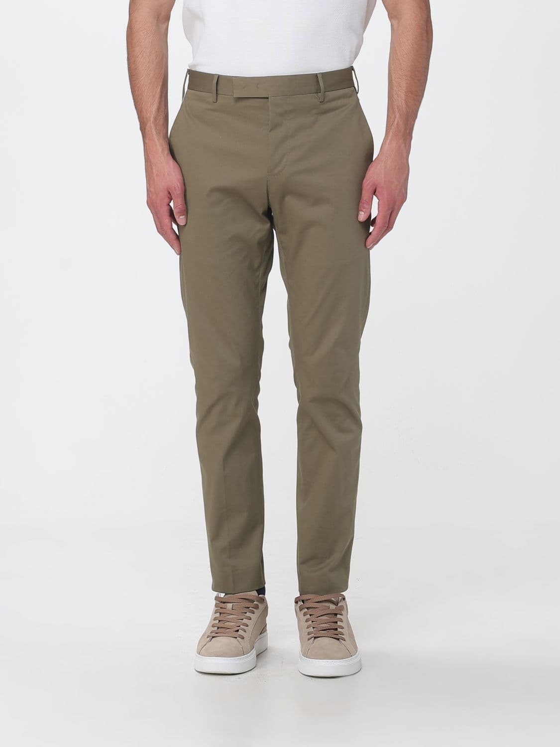 Pt Torino Gabardine Tailored Trousers
