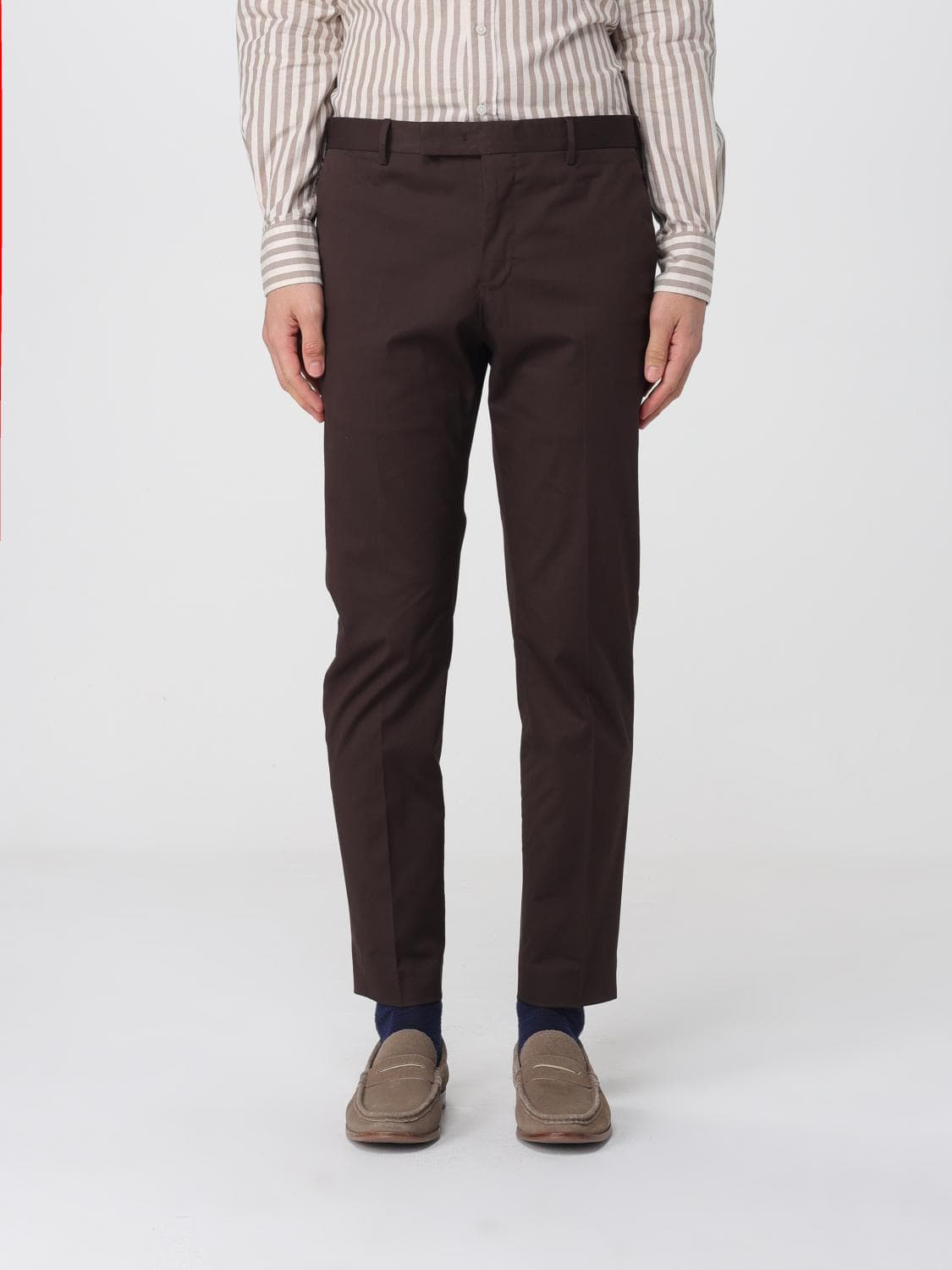 Pt Torino Gabardine Tailored Trousers