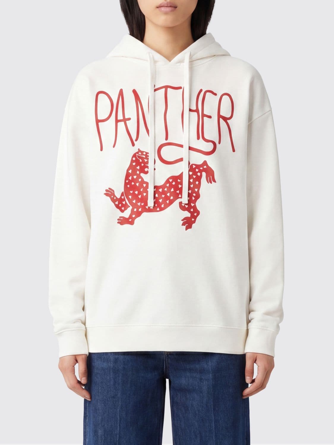 Valentino Panther Hooded Sweatshirt