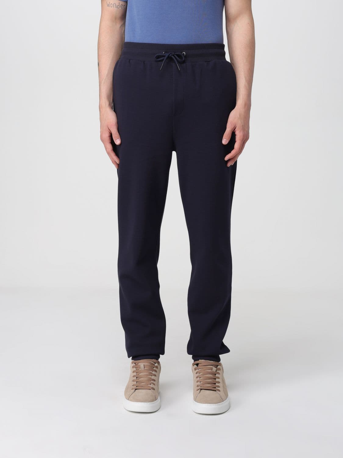 Fay Cotton Blend Jogging Trousers