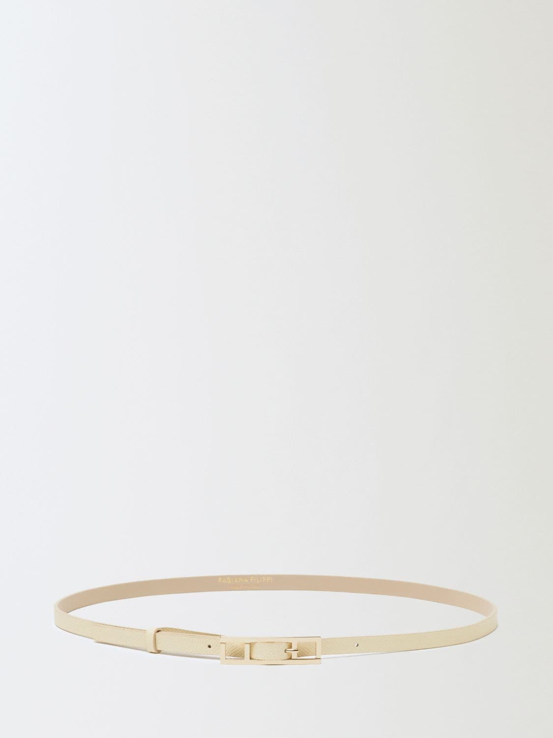 Fabiana Filippi Saffiano Leather Belt · S
