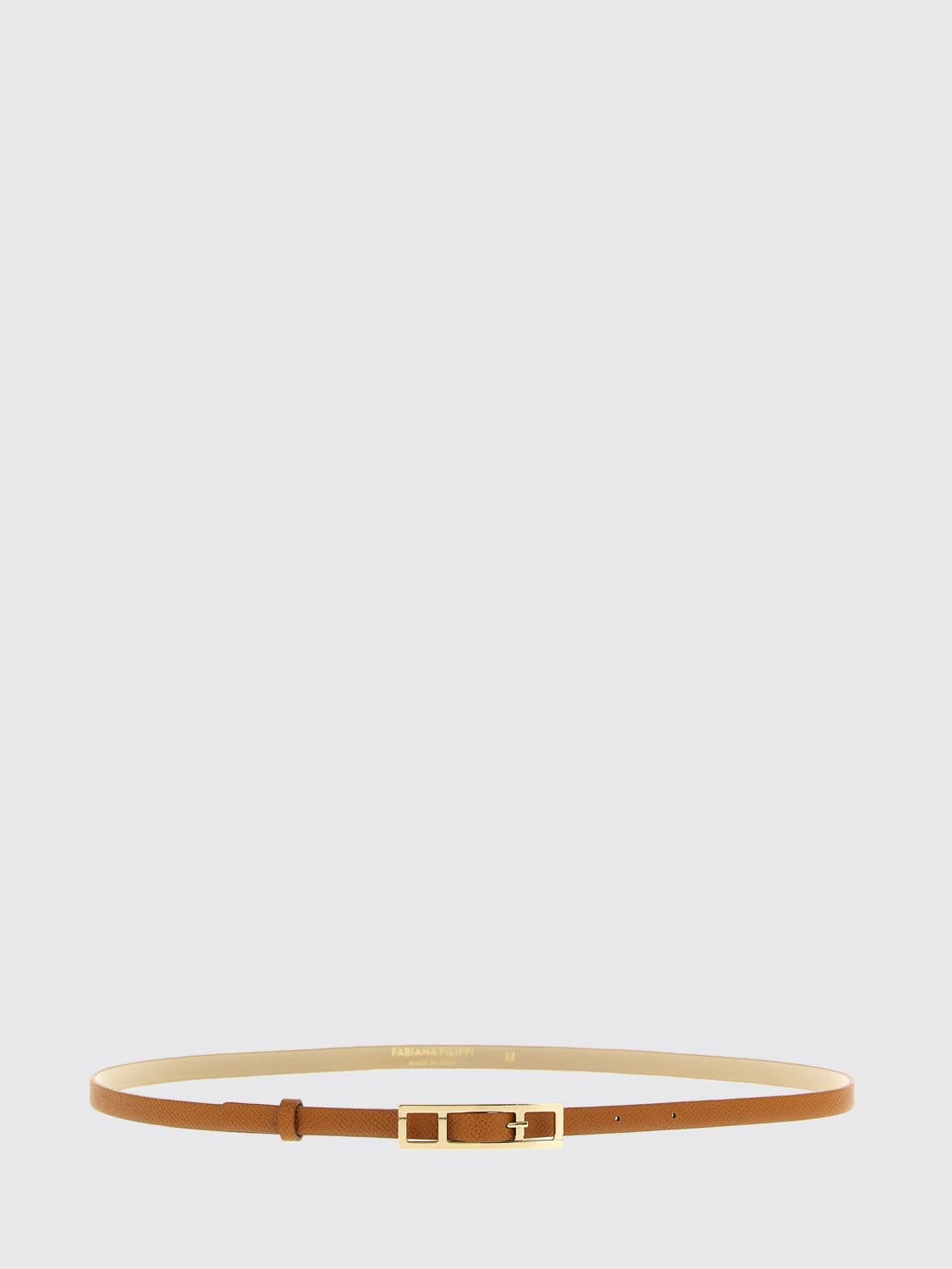 Fabiana Filippi Saffiano Leather Belt · S
