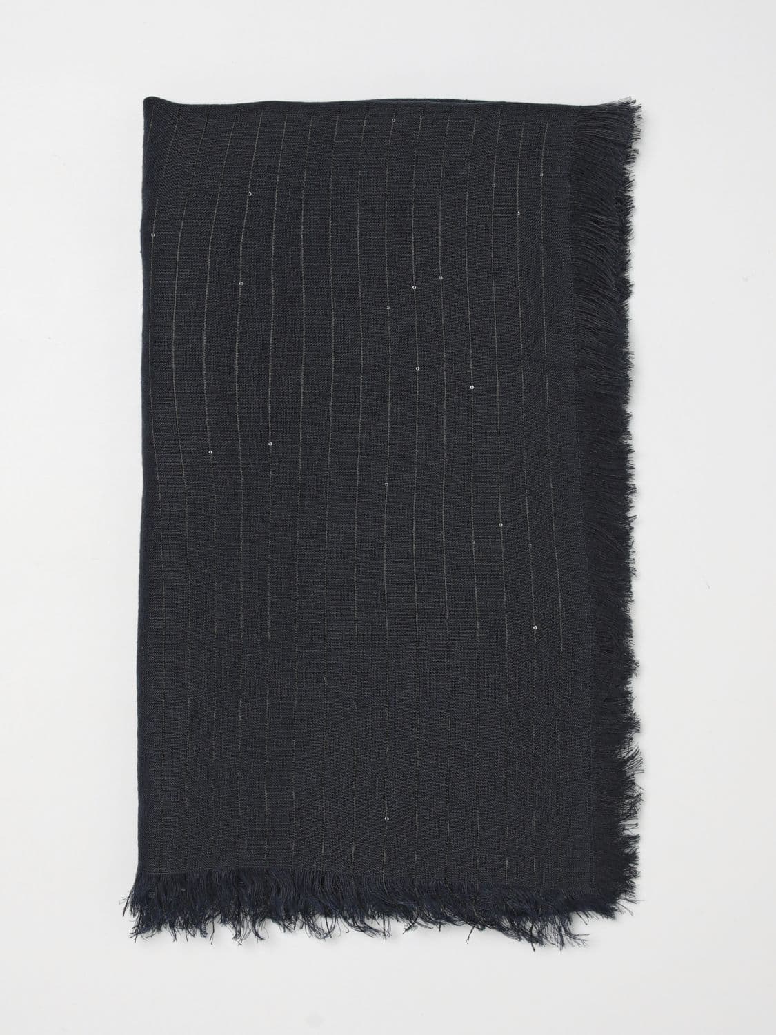 Fabiana Filippi Linen and Lurex Scarf