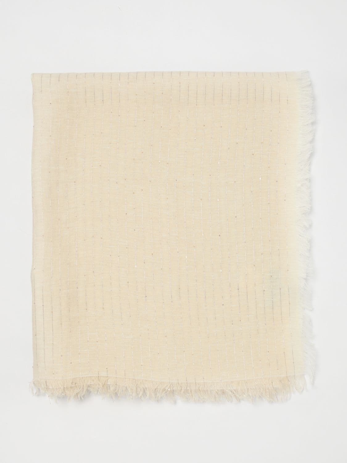 Fabiana Filippi Linen and Lurex Scarf