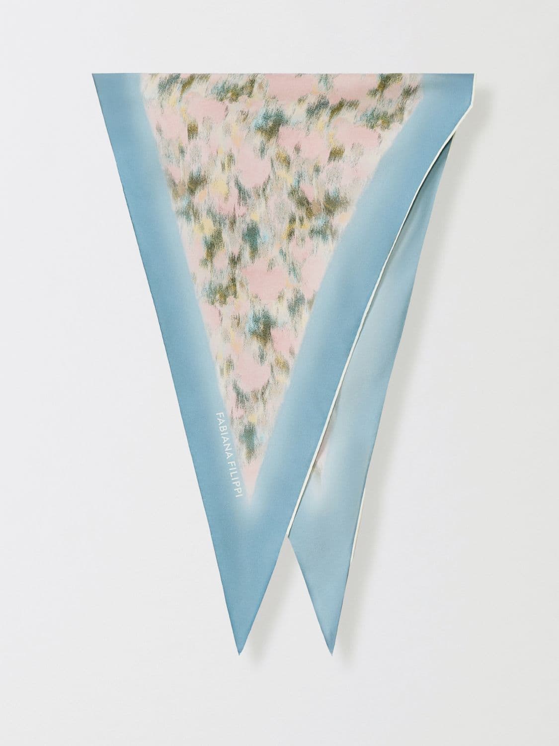 Fabiana Filippi Silk Foulard with Floral Print