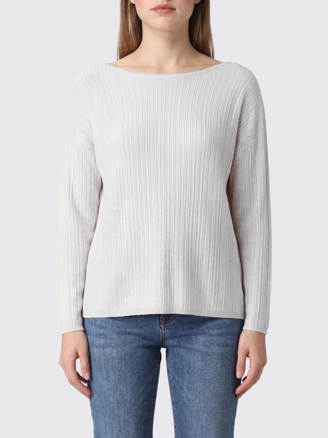 Allude Cashmere Crew-Neck Pullover