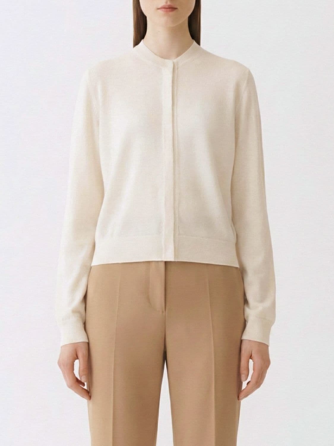 Fabiana Filippi Virgin Wool and Cotton Cardigan