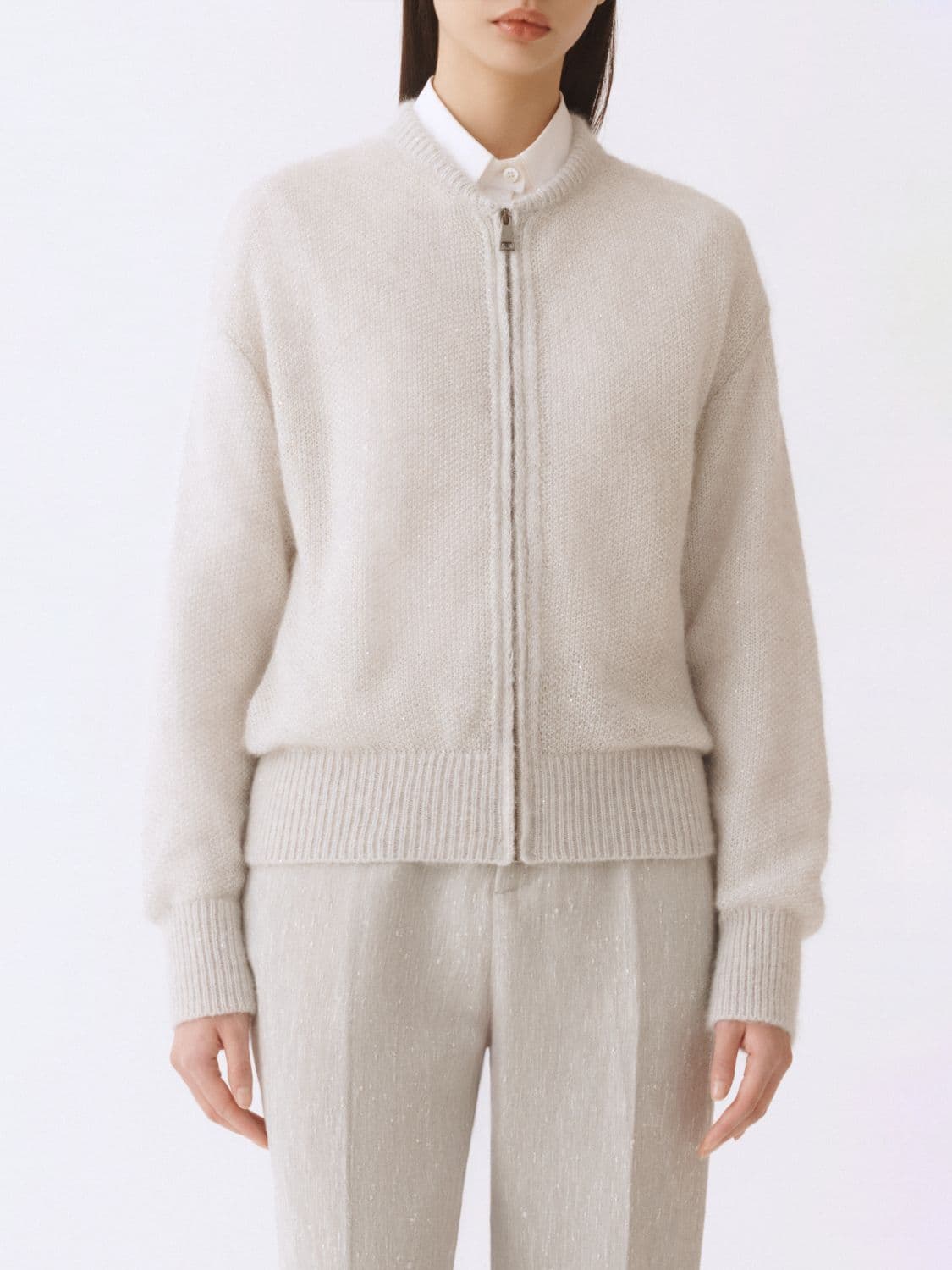 Fabiana Filippi Wool and Cashmere Cardigan