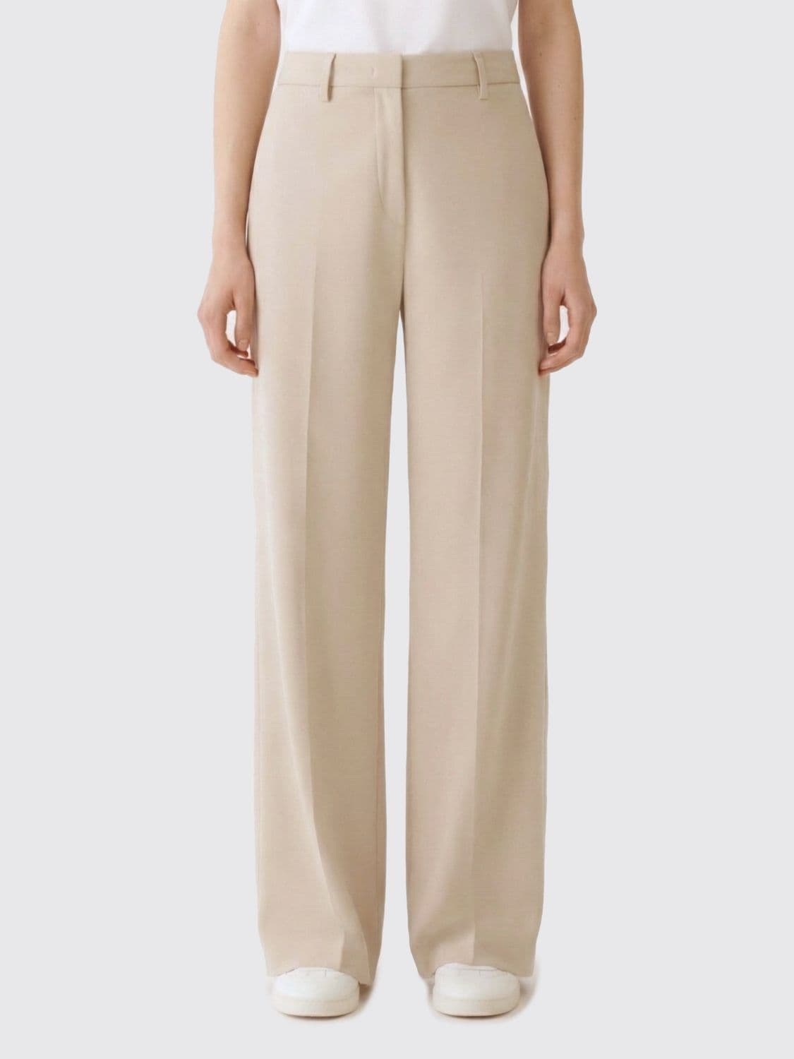 Fabiana Filippi Wide Leg Trousers in Viscose Blend