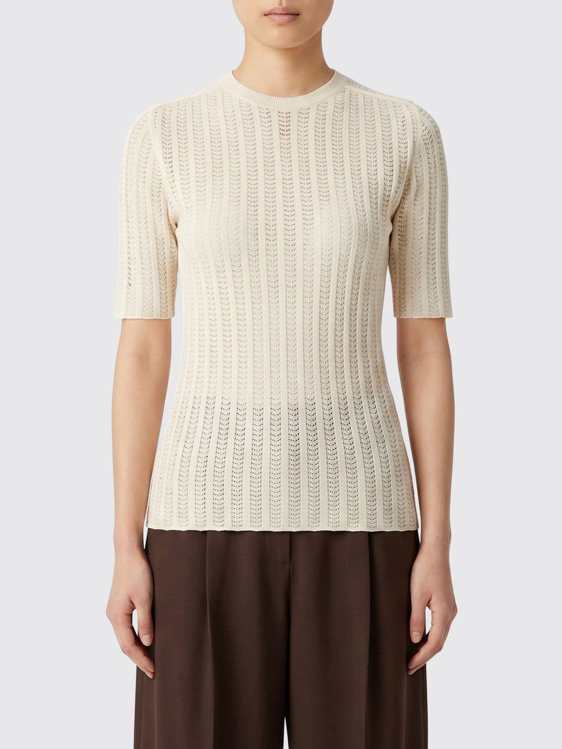 Fabiana Filippi Cotton Knit Top