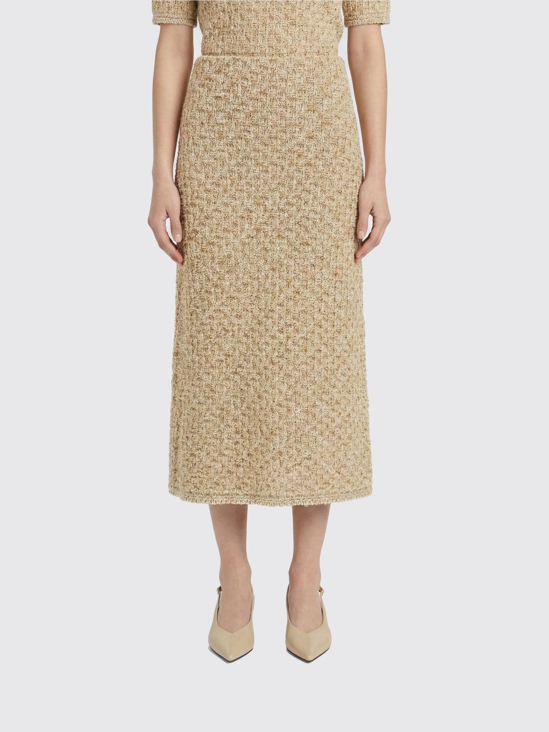 Fabiana Filippi Midi Skirt in Cotton Blend