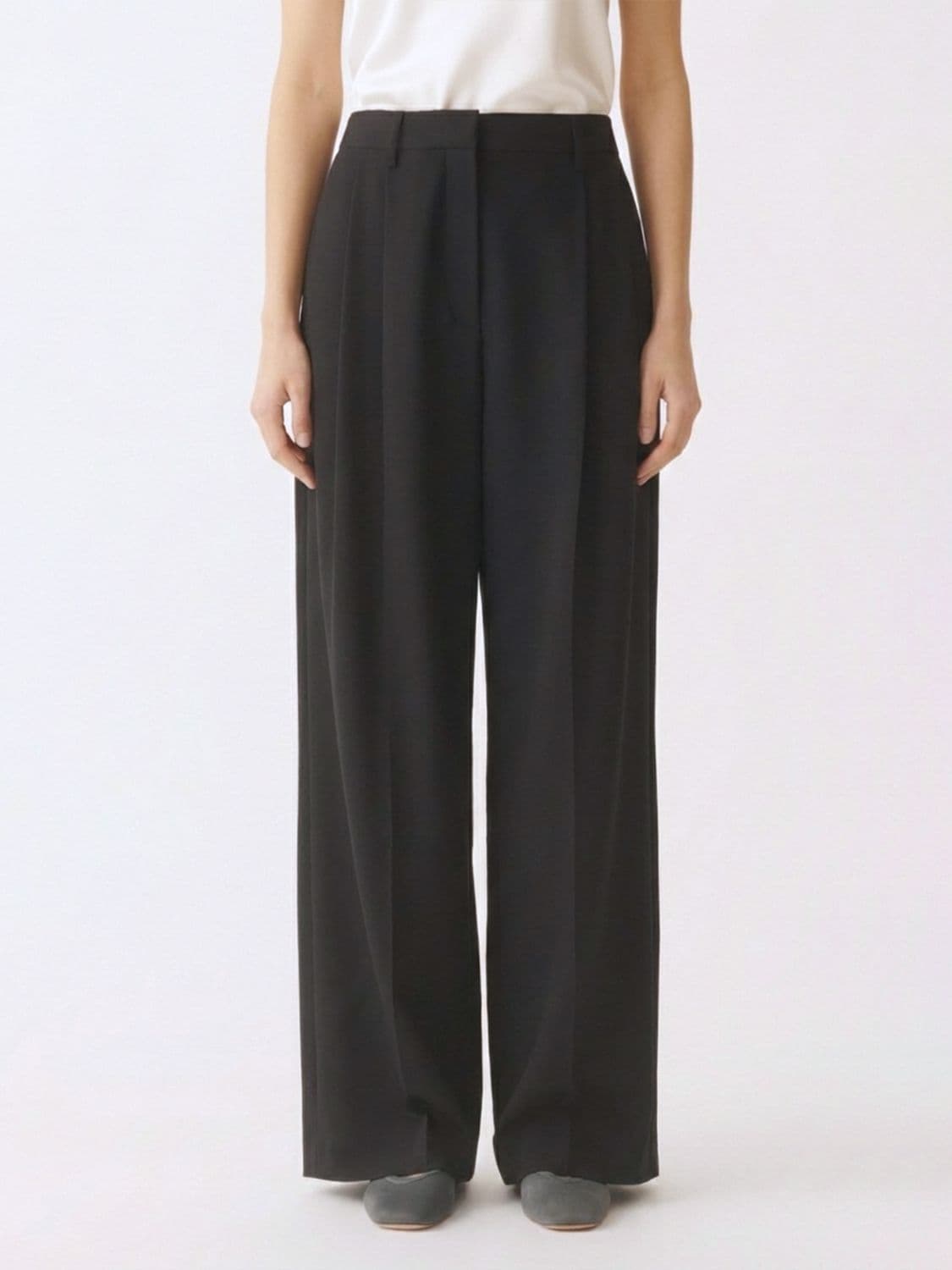 Fabiana Filippi Wide-Leg Viscose Blend Trousers