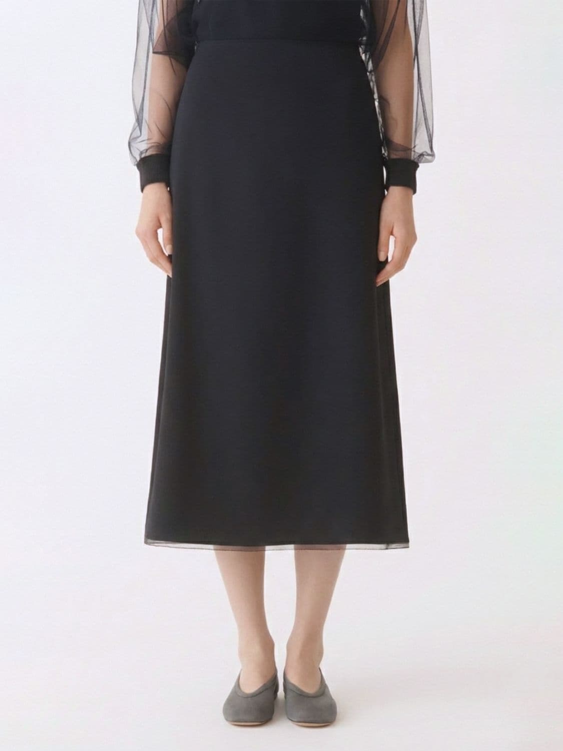 Fabiana Filippi Midi Skirt in Viscose Blend