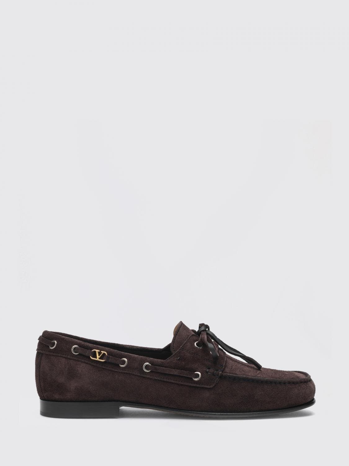 Valentino Garavani Suede Boat Loafer