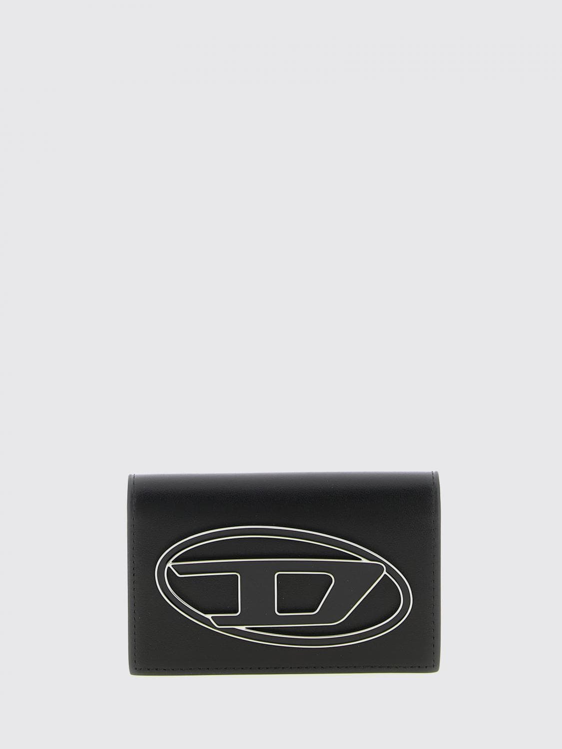 Diesel 1dr iv Leather Card Holder Oval D · OS