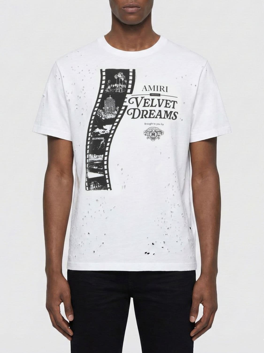 Amiri Printed Cotton T-shirt
