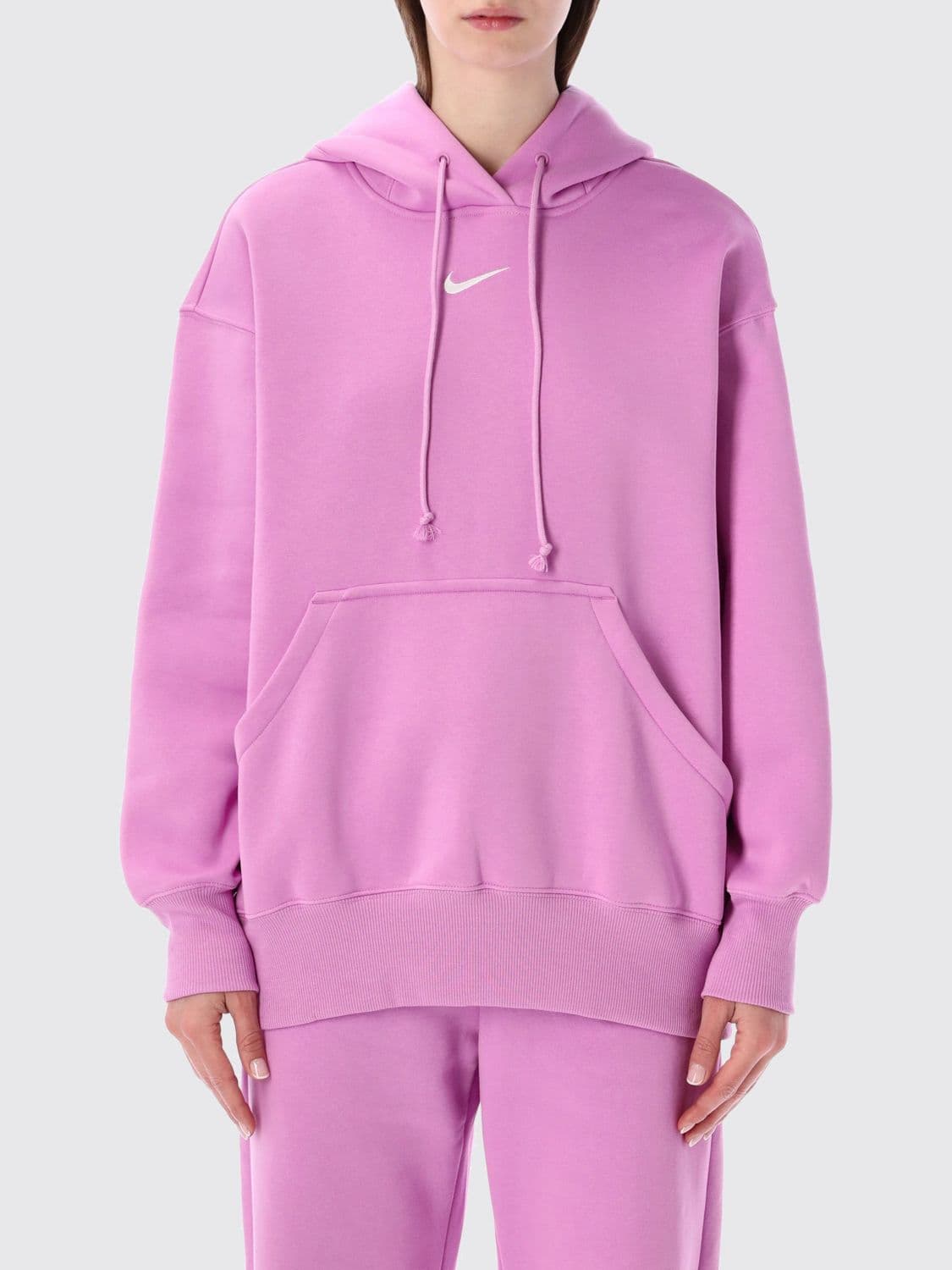 Nike Phoenix Hoodie in Stretch Cotton · M