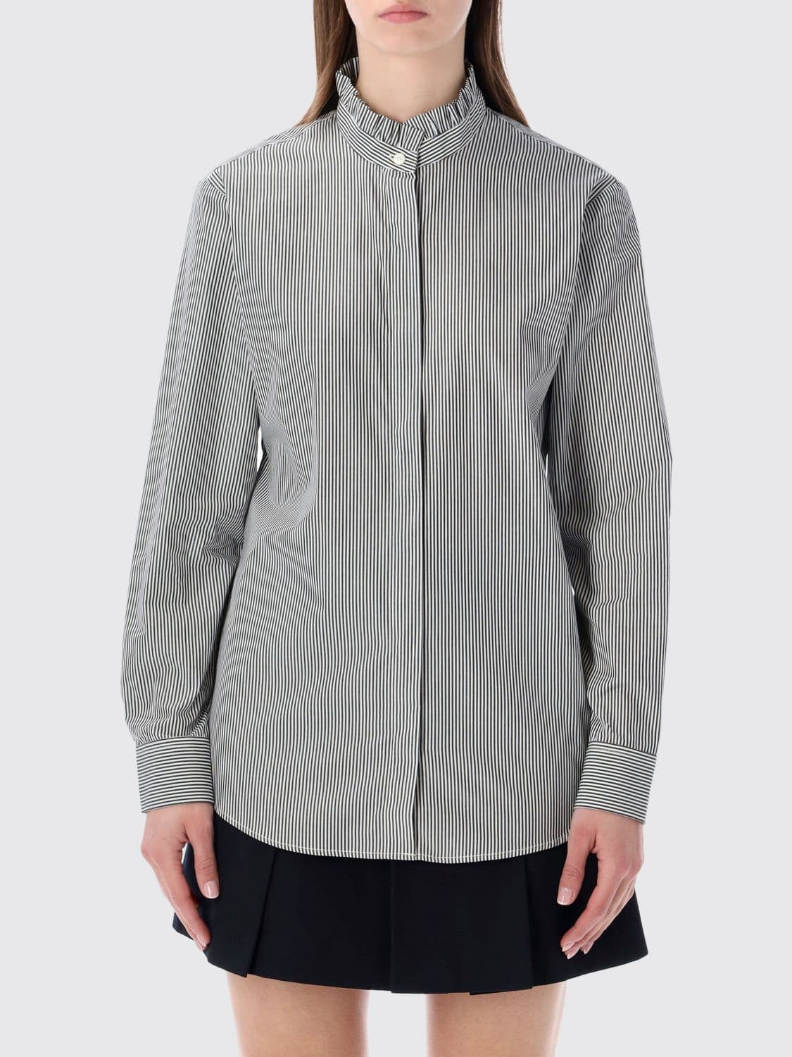 A.p.c. A. P.C. Striped Organic Cotton Shirt · 38